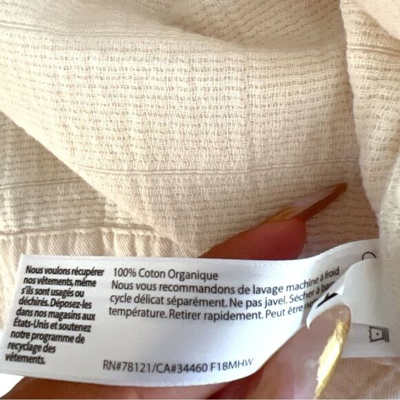 Eileen Fisher Mandarin Cream/Neutral Jacket Size XL - Picture 5 of 9